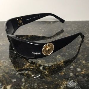 Versace 4044-b Medusa Sunglasses Limited Edition
